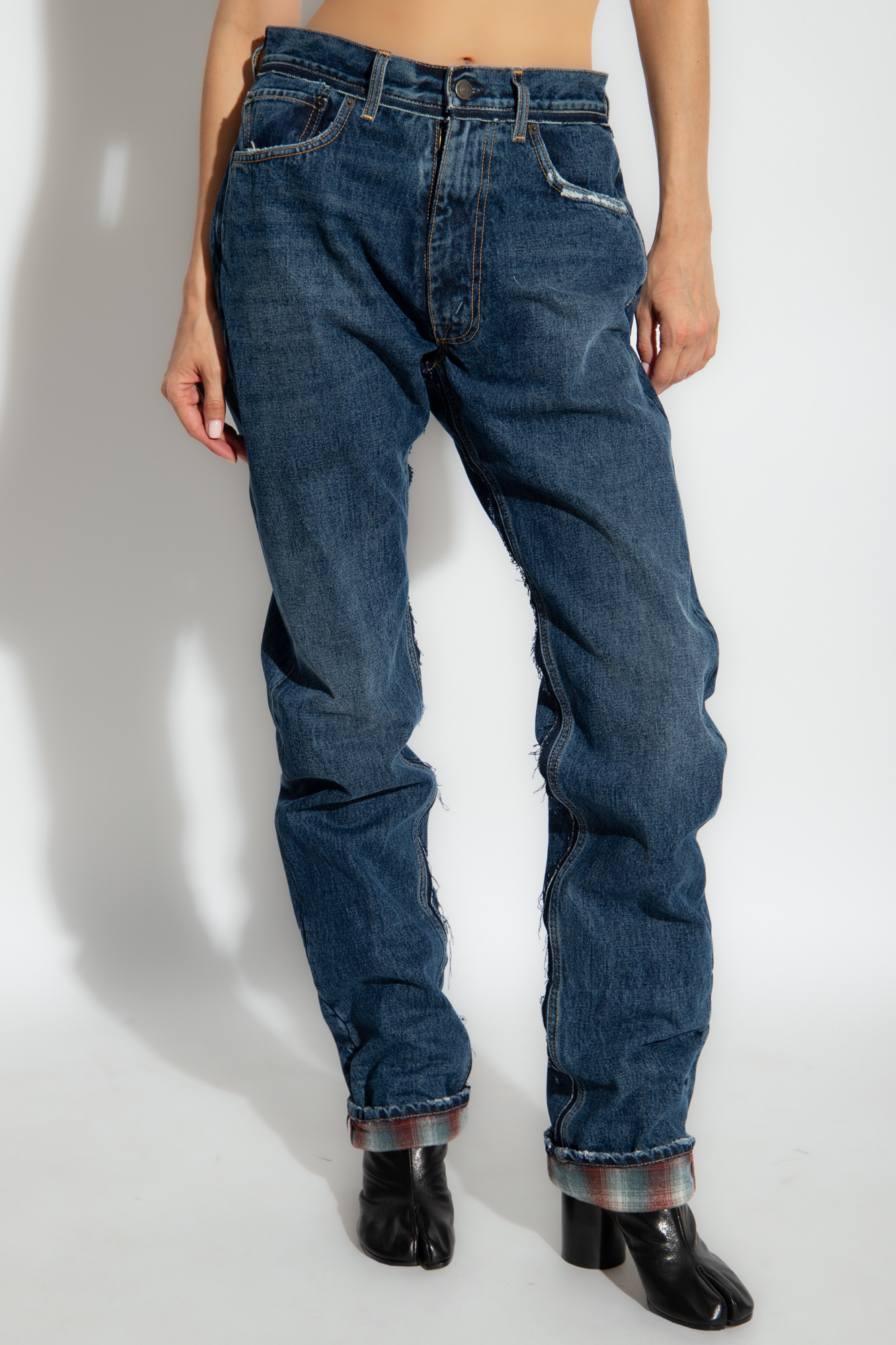 Maison Margiela Jeans with vintage effect | Women's Clothing